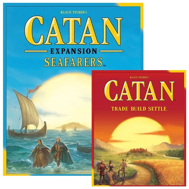 NEW CATAN Ocean SEAFARERS Core Game Board Game Table Game Expansion English Version
NEW CATAN Ocean SEAFARERS Core Game Board Game Table Game Expansion English Version