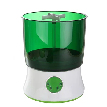 Digital Home DIY Bean Sprouts Maker 2 Layer Automatic Electric Germinator Seed Vegetable Seedling Growth Bucket Biolomix
Digital Home DIY Bean Sprouts Maker 2 Layer Automatic Electric Germinator Seed Vegetable Seedling Growth Bucket Biolomix