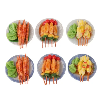 Miniature Simulation Barbecue Dish Decoration 1:12 Finished Goods Unisex Clay 1: 12 Dollhouse Furniture Accessories
Miniature Simulation Barbecue Dish Decoration 1:12 Finished Goods Unisex Clay 1: 12 Dollhouse Furniture Accessories