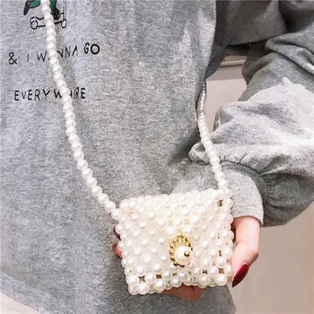 For Apple Airpods Pro 3 Case Wireless Bluetooth Earphone Case Cover Hand-woven Pearl Earphone Storage Box for Apple AirPods Bag
For Apple Airpods Pro 3 Case Wireless Bluetooth Earphone Case Cover Hand-woven Pearl Earphone Storage Box for Apple AirPods Bag