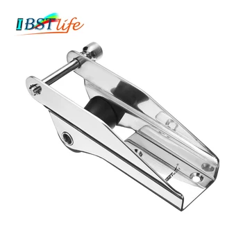 Stainless Steel 316 Heavy Bow Anchor Roller Fixed Anchor Fairlead Marine Boat Docking Nylon Roller Spring Loaded Pin Prevent
Stainless Steel 316 Heavy Bow Anchor Roller Fixed Anchor Fairlead Marine Boat Docking Nylon Roller Spring Loaded Pin Prevent