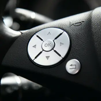 Steering Wheel Button Sticker Trim ABS Fit For Mercedes-Benz C E S-Class W204 W212 Car Interior Mouldings
Steering Wheel Button Sticker Trim ABS Fit For Mercedes-Benz C E S-Class W204 W212 Car Interior Mouldings