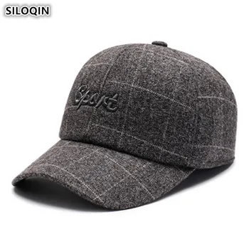 SILOQIN Men's Embroidery Letter Baseball Cap With Ears New Winter Earmuffs Hats For Men Adjustable Size Male Bone Snapback Caps
SILOQIN Men's Embroidery Letter Baseball Cap With Ears New Winter Earmuffs Hats For Men Adjustable Size Male Bone Snapback Caps