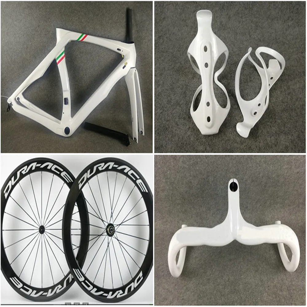 Sale RB1K THE ONE Flag Italy Road Carbon Bike Frame and 60mm Wheelset Carbon Handlebar White Bottle cages 
Sale RB1K THE ONE Flag Italy Road Carbon Bike Frame and 60mm Wheelset Carbon Handlebar White Bottle cages
