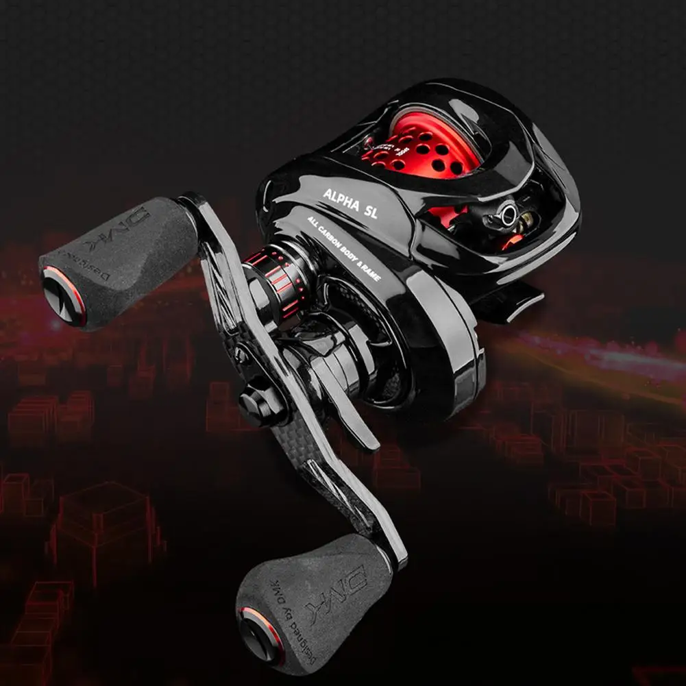 Casting Nonecast Reel 9.1:1/6.5:1 Gear Ratio 9+1BB Metal Line Spool Cup Magnetic Brake Ultralight Carbon Fiber Fishing Reel
Casting Nonecast Reel 9.1:1/6.5:1 Gear Ratio 9+1BB Metal Line Spool Cup Magnetic Brake Ultralight Carbon Fiber Fishing Reel