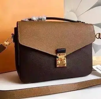 women luxury real leather handbag high quality messager bag monogram canvas Metis handbag brand design shoulder bag Size 25 
women luxury real leather handbag high quality messager bag monogram canvas Metis handbag brand design shoulder bag Size 25
