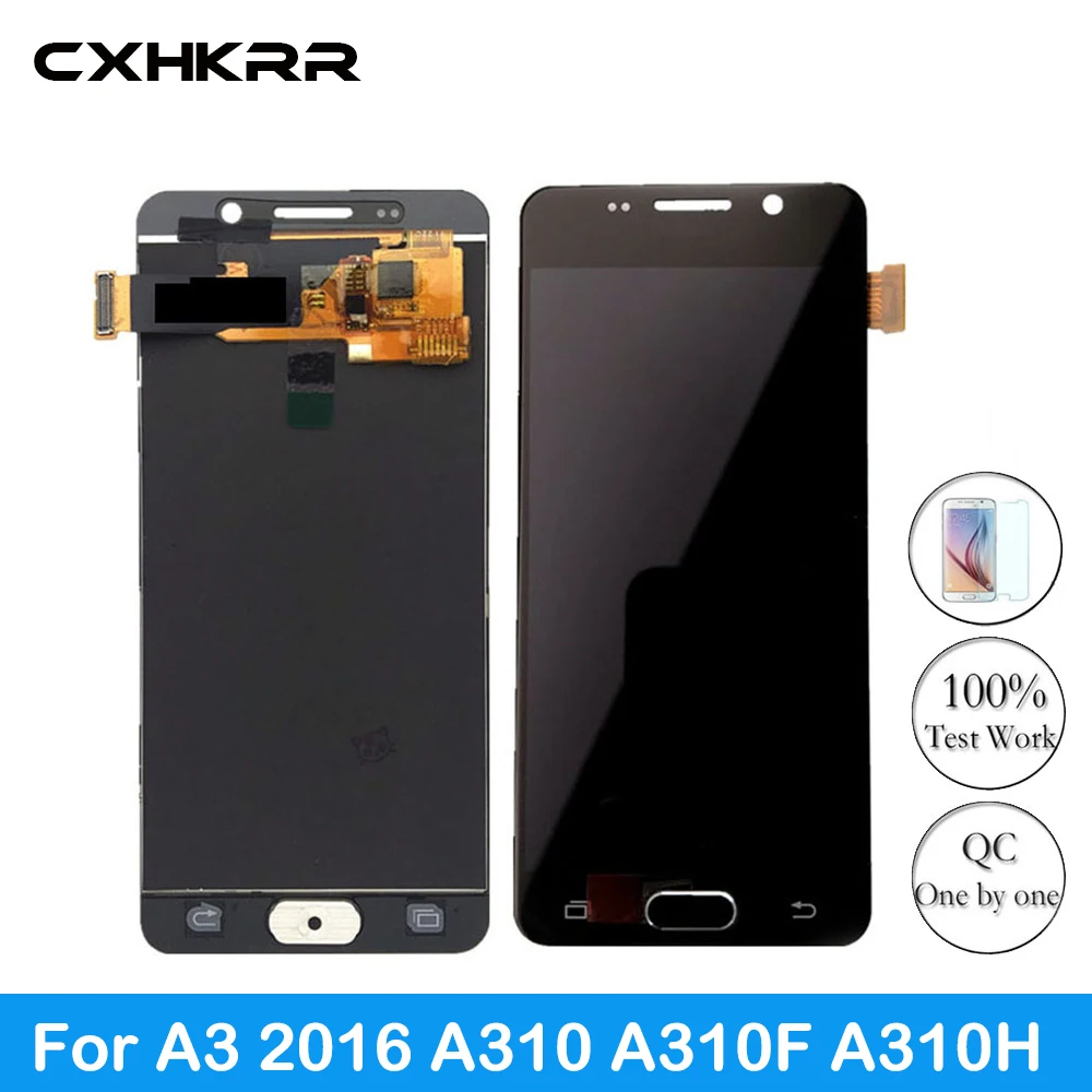 For Samsung Galaxy A3 2016 A310 A310F A310H A310M Tested LCD Display Touch Digitizer Screen Assembly Sensor
For Samsung Galaxy A3 2016 A310 A310F A310H A310M Tested LCD Display Touch Digitizer Screen Assembly Sensor