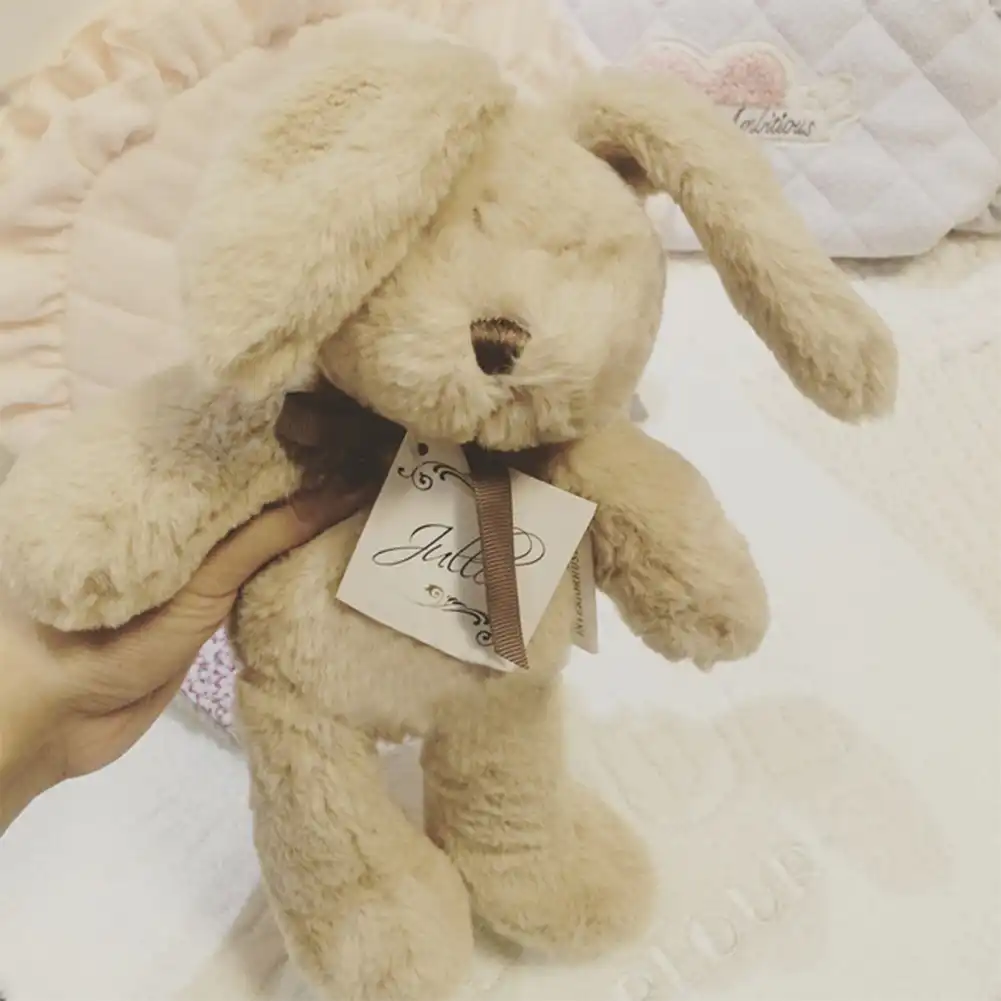 cute cartoon rabbit bear plush toys soft comfortable home