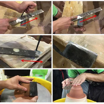 Sharp Knife Pottery Tools Crafts Board Repair Knife Ceramic Clay Polymer Scraping Modelling Tool
Sharp Knife Pottery Tools Crafts Board Repair Knife Ceramic Clay Polymer Scraping Modelling Tool