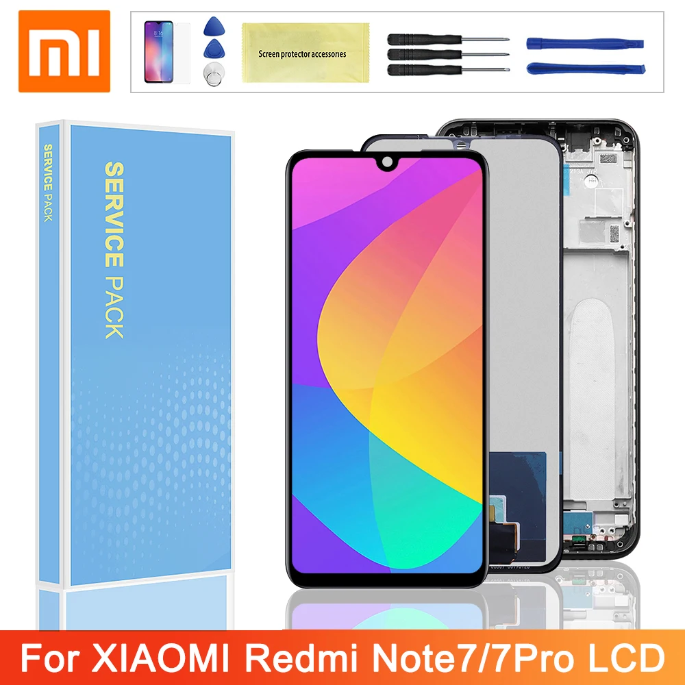 Original 6.3'' LCD For Xiaomi Redmi Note 7 LCD With Frame Display Screen Replacement For Redmi Note 7 Pro LCD Display Screen
Original 6.3'' LCD For Xiaomi Redmi Note 7 LCD With Frame Display Screen Replacement For Redmi Note 7 Pro LCD Display Screen