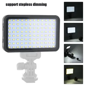 VBESTLIFE Video LED Light Studio Light Bi-color 3200-6000K Stepless Dimmable Fill Lamp LED Vediolight for Canon Nikon DSLR Cams
VBESTLIFE Video LED Light Studio Light Bi-color 3200-6000K Stepless Dimmable Fill Lamp LED Vediolight for Canon Nikon DSLR Cams