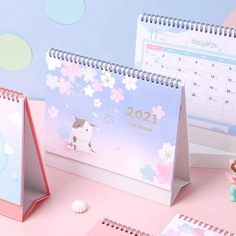 For 2021 Cartoon Calendar INS Style Cherry Blossom Desk Calendars Daily Schedule Planner 2020.08-2021.12
For 2021 Cartoon Calendar INS Style Cherry Blossom Desk Calendars Daily Schedule Planner 2020.08-2021.12