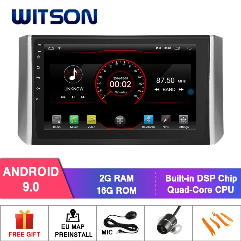 WITSON 9" FULL HD TOUCH SCREEN Android 9.0 Octa-Core Car GPS Multimedia Navigation For MITSUBISHI XPANDER 2017 CAR RADIO
WITSON 9" FULL HD TOUCH SCREEN Android 9.0 Octa-Core Car GPS Multimedia Navigation For MITSUBISHI XPANDER 2017 CAR RADIO