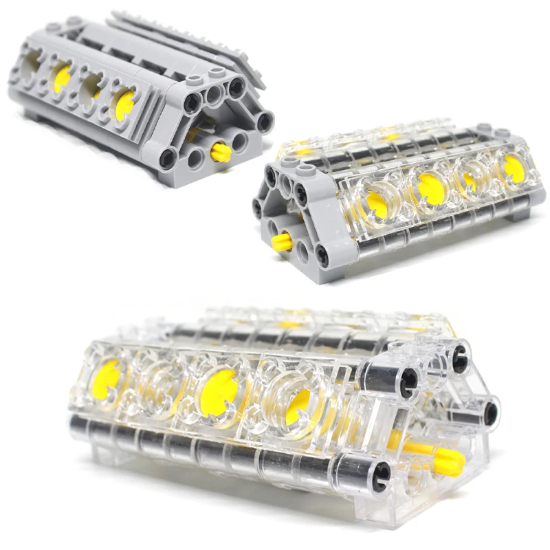 1Set V8 Engine Cylinder Power engine Cylinder model Building Bricks Components Toy Compatible with legoes Technic Parts Toys
1Set V8 Engine Cylinder Power engine Cylinder model Building Bricks Components Toy Compatible with legoes Technic Parts Toys
