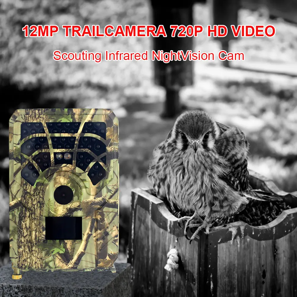 Monitoring Wildlife 120 Degrees Wide Angle Infrared Night Vision Camera 720p Forest Outdoor Hunting Camera
Monitoring Wildlife 120 Degrees Wide Angle Infrared Night Vision Camera 720p Forest Outdoor Hunting Camera