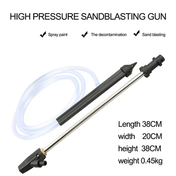 Wet Sand Blaster Hose Sand Blasting Gun Tube High Pressure Washers Blasting Pressure Gun Car Washer Wet Tool Kit Garden Supplies
Wet Sand Blaster Hose Sand Blasting Gun Tube High Pressure Washers Blasting Pressure Gun Car Washer Wet Tool Kit Garden Supplies