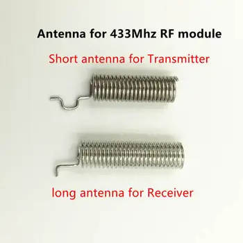 QIACHIP 433 mhz Antenna For 433mhz RF Receiver and transmitter Module For Wireless Remote Controls 2pcs/1set
QIACHIP 433 mhz Antenna For 433mhz RF Receiver and transmitter Module For Wireless Remote Controls 2pcs/1set