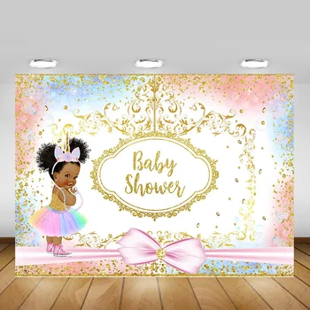 Baby Shower Backdrop Photography Newborn Unicorn Princess Girl Birthday Background for Photo Shoot Pink Golden Dots Photobooth
Baby Shower Backdrop Photography Newborn Unicorn Princess Girl Birthday Background for Photo Shoot Pink Golden Dots Photobooth