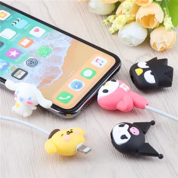 Lovely Silicone Cable Bite Protector Winder Cute Cartoon Anime Data Line Protector Cover Wire Organizer Holder For IPhone11Pro X
Lovely Silicone Cable Bite Protector Winder Cute Cartoon Anime Data Line Protector Cover Wire Organizer Holder For IPhone11Pro X