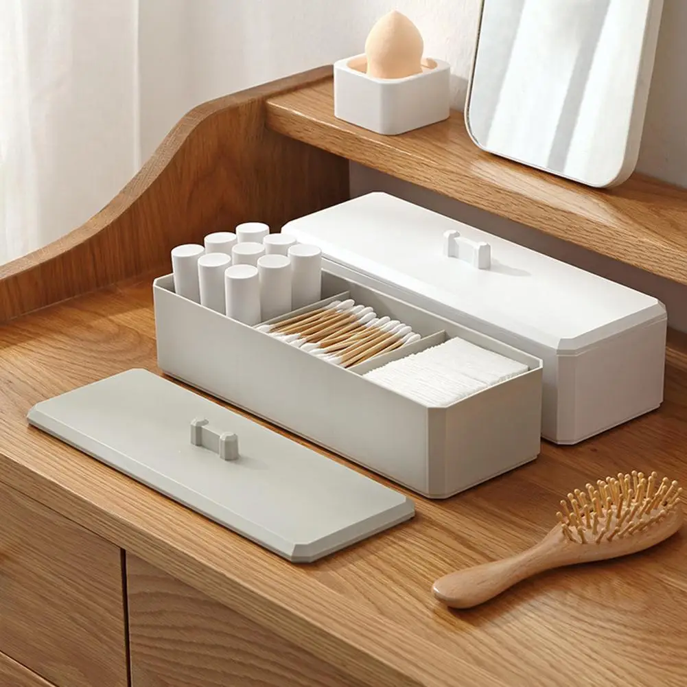 TWISTER.CK 3 Cells Tabletop Storage Box for Cosmetic Headphone Cables Sundries Organizer
TWISTER.CK 3 Cells Tabletop Storage Box for Cosmetic Headphone Cables Sundries Organizer