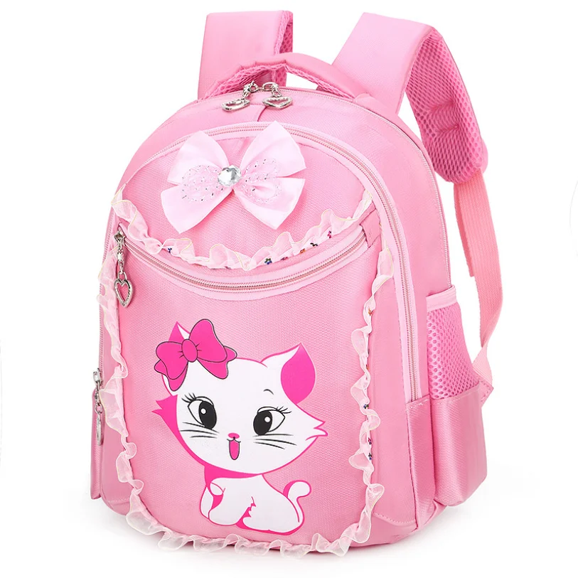 Фото Детские рюкзаки женский розовый рюкзак для девочек детские школьные сумки