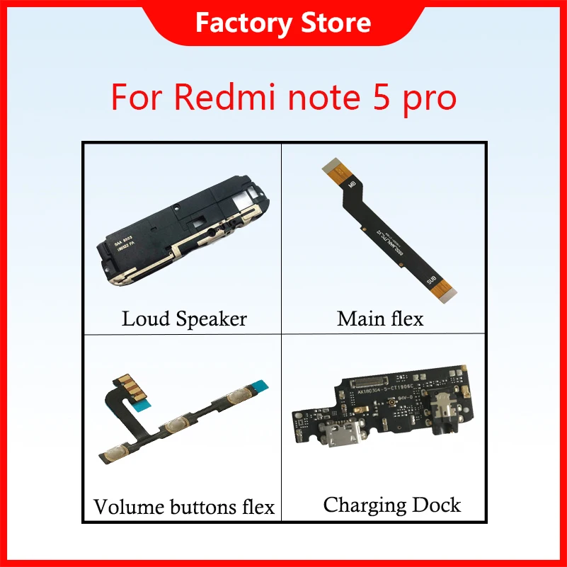 Детали телефона для Xiaomi Redmi note5 кнопка включения/выключения громкости note 5 pro