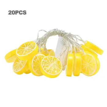 LED Light String Lemon Slice Decoration Light String Festival Party Decoration Color Light String Garland Home Party Wedding
LED Light String Lemon Slice Decoration Light String Festival Party Decoration Color Light String Garland Home Party Wedding