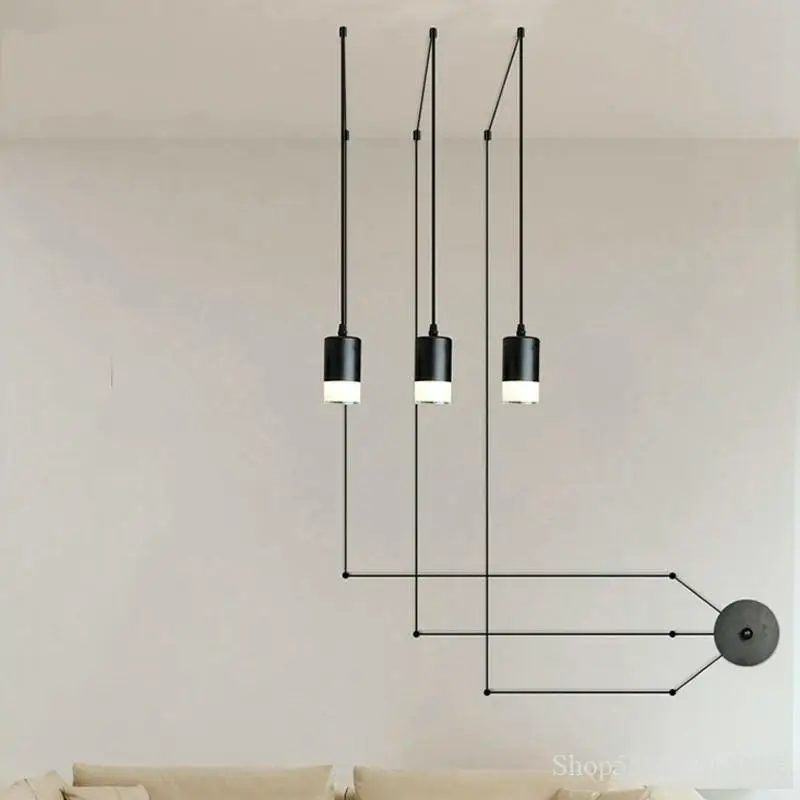 MDesign Line LED Pendant Lights Classic Hanging Lamp LOFT Home Decor Suspension Luminaria for Living Dining Room Fixture
MDesign Line LED Pendant Lights Classic Hanging Lamp LOFT Home Decor Suspension Luminaria for Living Dining Room Fixture