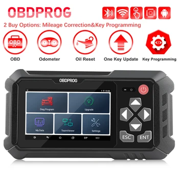 OBDPROG OBD2 Scanner Car Key Master Immobilizer Remote Programmer Odometer Correction Odometer Adjustment Car Diagnostic Tool
OBDPROG OBD2 Scanner Car Key Master Immobilizer Remote Programmer Odometer Correction Odometer Adjustment Car Diagnostic Tool