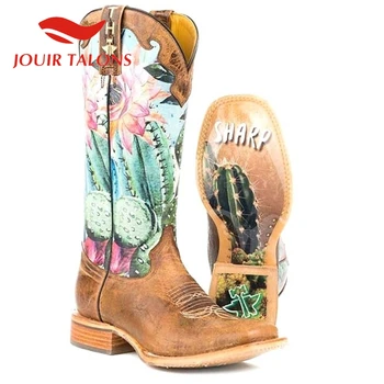 JOUIR TALONS High Quality Vintage Poined Toe Mixed Color Low Heels Slip-On Autumn Female Mid-calf Boots 
JOUIR TALONS High Quality Vintage Poined Toe Mixed Color Low Heels Slip-On Autumn Female Mid-calf Boots