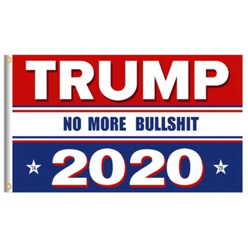 200pcs Trump 2020 Flag Print Keep America Great Banner President USA American Election No More Bullshirt Donald Flag 90x150cm
200pcs Trump 2020 Flag Print Keep America Great Banner President USA American Election No More Bullshirt Donald Flag 90x150cm