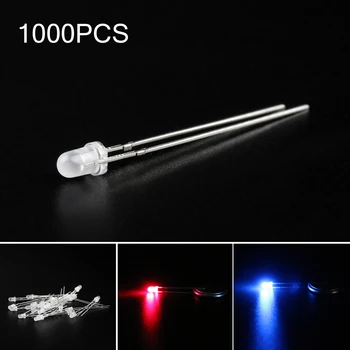 Areyourshop 1000Pcs LED 3mm Dual Color BiColor Red Blue Diffused Bright Polar Changing Light Diode
Areyourshop 1000Pcs LED 3mm Dual Color BiColor Red Blue Diffused Bright Polar Changing Light Diode