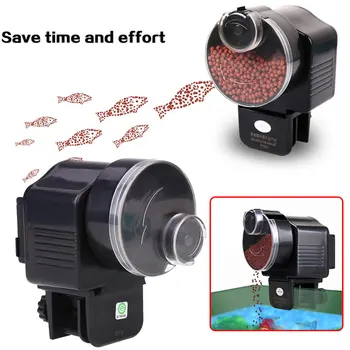Fully Automatic Timer Aquarium Fish Feeder Tank Food Feeder Pond 12 * 10.5 * 7.5cm Digital 50-80g Capacity Fishes
Fully Automatic Timer Aquarium Fish Feeder Tank Food Feeder Pond 12 * 10.5 * 7.5cm Digital 50-80g Capacity Fishes