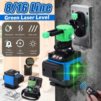 ZEAST Self-Leveling 8/16 Lines Laser Level 3D 360° Horizontal And Vertical Cross LED Display Super Powerful Green Laser Levels
ZEAST Self-Leveling 8/16 Lines Laser Level 3D 360° Horizontal And Vertical Cross LED Display Super Powerful Green Laser Levels
