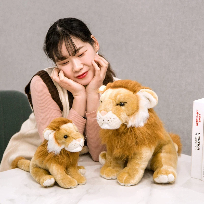 Lovely simulation Lion Plush Toy Cute Kawaii Lion Stuffed Doll For Boys Children Christmas Gift home decoration
Lovely simulation Lion Plush Toy Cute Kawaii Lion Stuffed Doll For Boys Children Christmas Gift home decoration