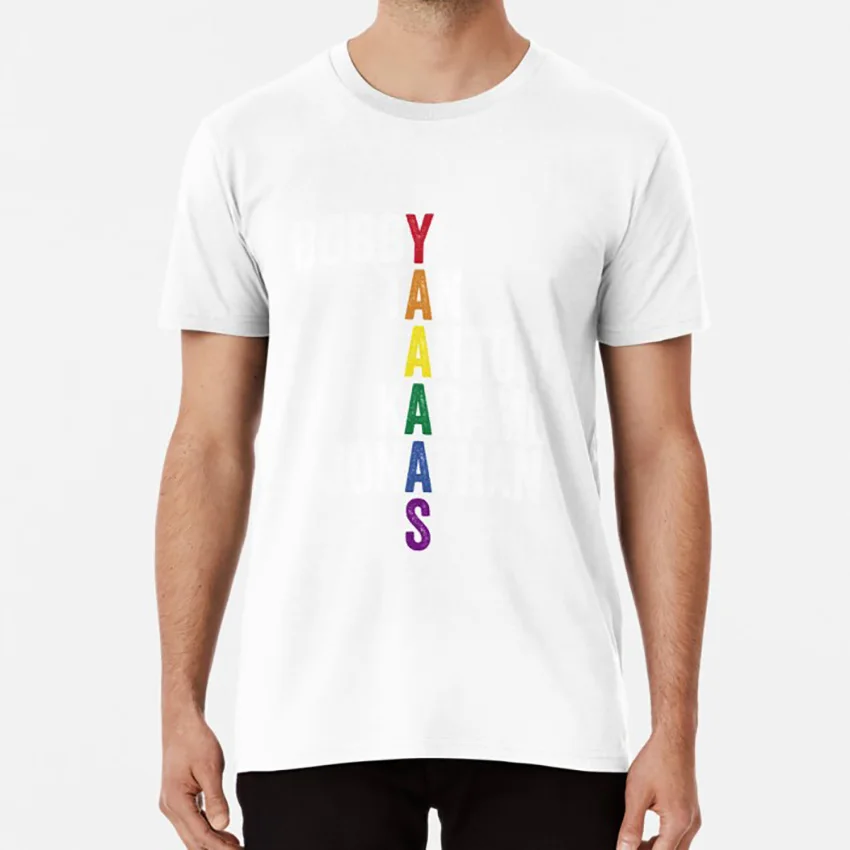 Queer Eye Yaaas Fab 5 Names T shirt gay lgbt lgbtq lgbtqi lgbtqia lesbian gays lesbians pride proud Oversized Asian Size S~5XL