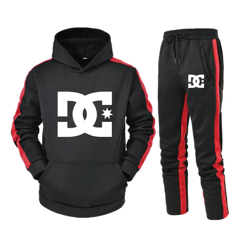 Men Casual Sets Solid Splice Jogger Tracksuit 2020 Spring New Hoodies+Pants 2PC Sets Men's Sportswear Sport Suit Clothing
Men Casual Sets Solid Splice Jogger Tracksuit 2020 Spring New Hoodies+Pants 2PC Sets Men's Sportswear Sport Suit Clothing