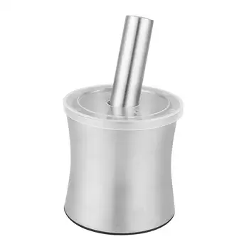1 pc Garlic Press Pot Household Stainless Steel Durable Mortar and Pestle Set Crusher Food Grinder for Restaurant Home 
1 pc Garlic Press Pot Household Stainless Steel Durable Mortar and Pestle Set Crusher Food Grinder for Restaurant Home
