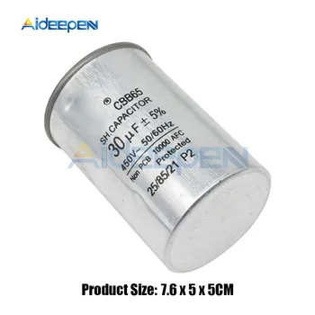 CBB65 30uF 450V AC Motor Capacitor Air Conditioner Compressor Start Capacitor for Air Conditionin Refrigerator Oven Water Pump
CBB65 30uF 450V AC Motor Capacitor Air Conditioner Compressor Start Capacitor for Air Conditionin Refrigerator Oven Water Pump