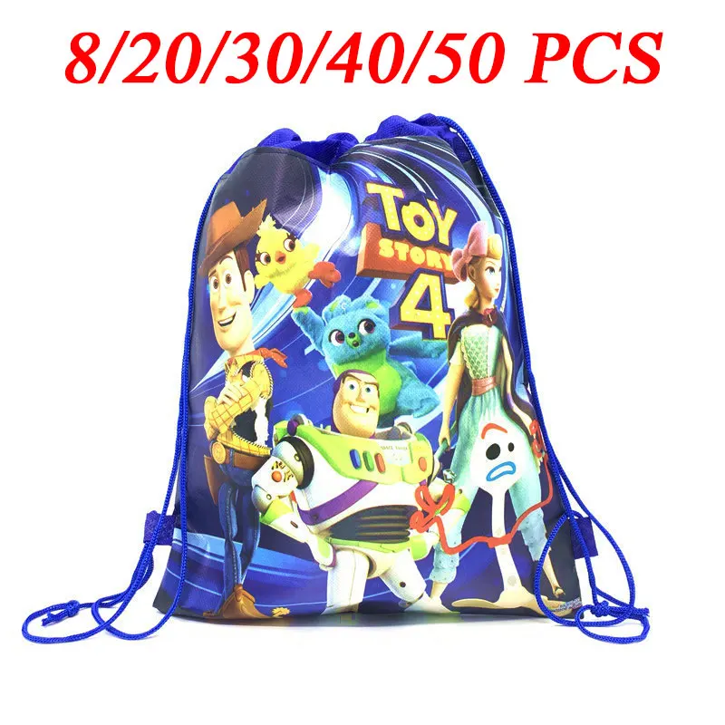 Disney Toy Story 4 Theme Drawstring Bag Kids Travel Storage Package Non-woven Cartoon School Backpacks Child Birthday Party Bag
Disney Toy Story 4 Theme Drawstring Bag Kids Travel Storage Package Non-woven Cartoon School Backpacks Child Birthday Party Bag