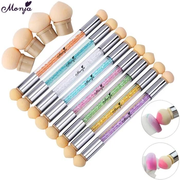 Monja Nail Art Color Gradient Gradual Blooming Design Transfer Dotting Brush Replace Sponge Heads Manicure Tool
Monja Nail Art Color Gradient Gradual Blooming Design Transfer Dotting Brush Replace Sponge Heads Manicure Tool