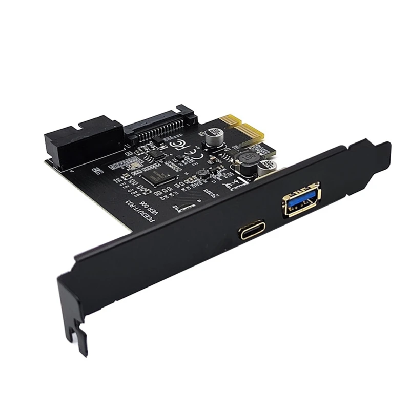 USB Type-C PCI-E адаптер карты с внутренним 19Pin USB3.0 5 Мбит/с PCI Express карта RENESAS D720201 высокопроизводительный чип
USB Type-C PCI-E адаптер карты с внутренним 19Pin USB3.0 5 Мбит/с PCI Express карта RENESAS D720201 высокопроизводительный чип