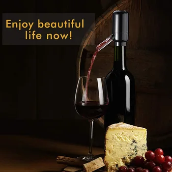 Wine Aerator Pourer, Electric Accelerated Oxidation Wine Decanter, No Dripping and Washable, Wine Lovers or Own Use
Wine Aerator Pourer, Electric Accelerated Oxidation Wine Decanter, No Dripping and Washable, Wine Lovers or Own Use