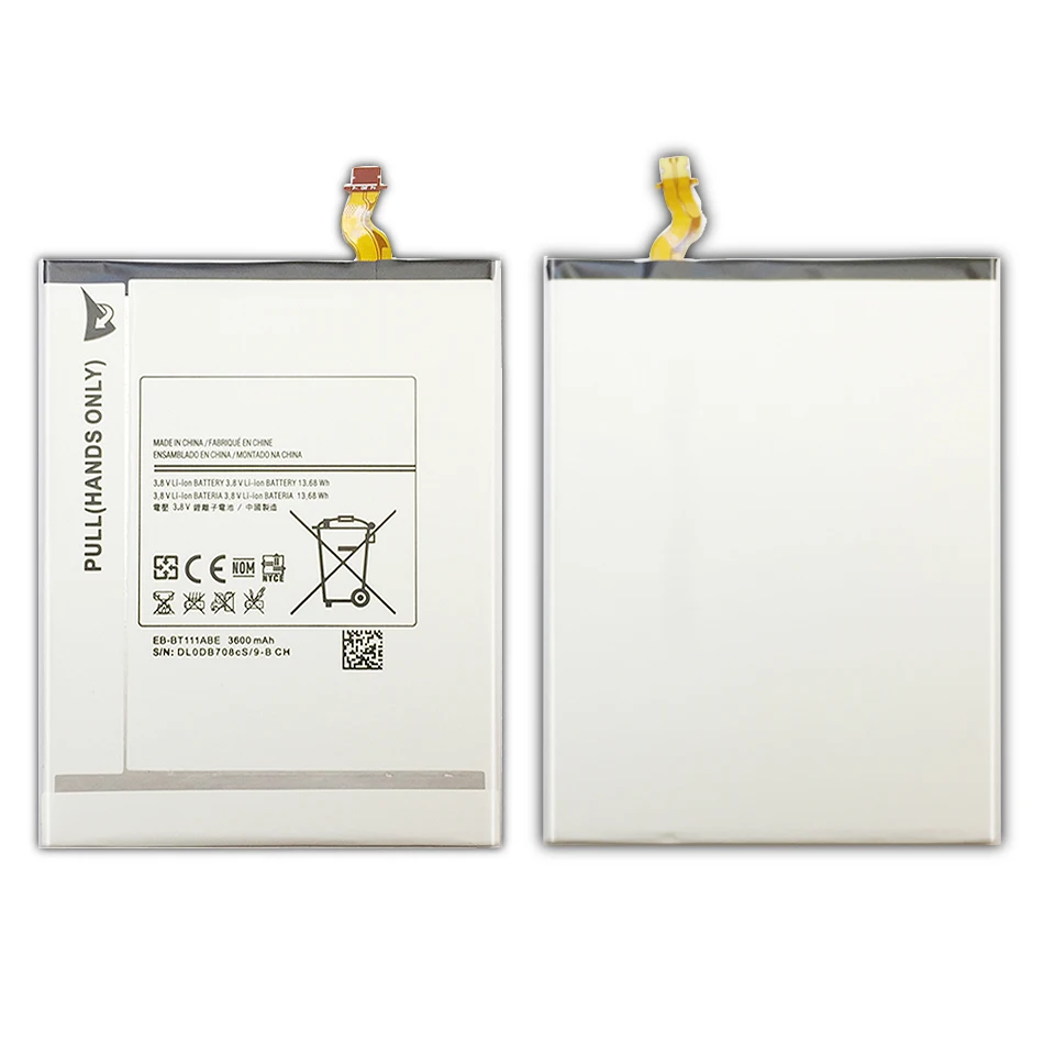 EB-BT111ABE For Samsung GALAXY Tab 3 Lite SM T111 T110 T115 3600mAh Tablet Replacement Battery
EB-BT111ABE For Samsung GALAXY Tab 3 Lite SM T111 T110 T115 3600mAh Tablet Replacement Battery