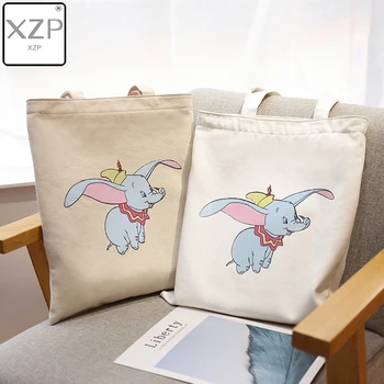 XZP DIIsney Dumbo Pattern Handbag Female 2019 New Simple Japan Canvas Bag Tote Bag Shoulder Bag Lady Bag Casual Shopping Bag
XZP DIIsney Dumbo Pattern Handbag Female 2019 New Simple Japan Canvas Bag Tote Bag Shoulder Bag Lady Bag Casual Shopping Bag