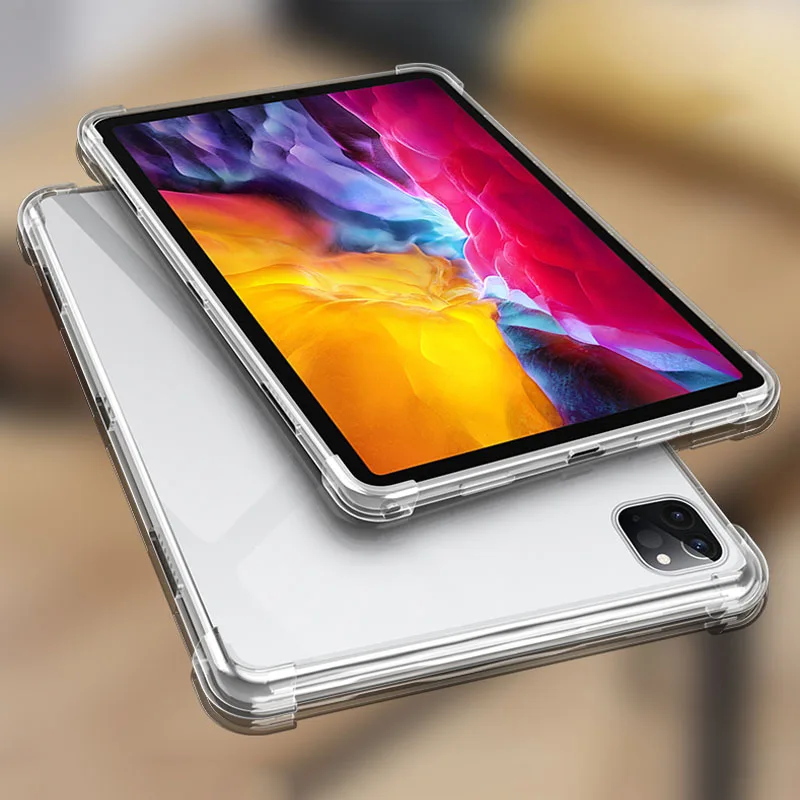 Clear Case For New iPad Pro 11 Pro 12.9 2020 Soft Silicon Transparent TPU Back Cover For iPad 10.2 Mini 2 3 4 5 Air Tablet Case
Clear Case For New iPad Pro 11 Pro 12.9 2020 Soft Silicon Transparent TPU Back Cover For iPad 10.2 Mini 2 3 4 5 Air Tablet Case