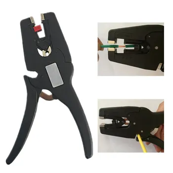 Self-Adjusting insulation Wire Stripper range 0.08-6mm2 With High Quality wire stripping Cutter Range 0.08-2.5mm Flat Nos 
Self-Adjusting insulation Wire Stripper range 0.08-6mm2 With High Quality wire stripping Cutter Range 0.08-2.5mm Flat Nos