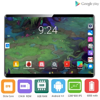 2020 New Google 10.1 inch 2.5D Glass Tablet Android 8.0 Deca Core 4G LTE 6GB RAM 128GB ROM IPS 5.0 MP Wifi A-GPS Tablet 10 10.1
2020 New Google 10.1 inch 2.5D Glass Tablet Android 8.0 Deca Core 4G LTE 6GB RAM 128GB ROM IPS 5.0 MP Wifi A-GPS Tablet 10 10.1