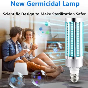 UV Disinfection Lamp for bactericidal Ultraviolet light UVC Germicidal Sterilization CFL kill mites Deodorizer Lamp
UV Disinfection Lamp for bactericidal Ultraviolet light UVC Germicidal Sterilization CFL kill mites Deodorizer Lamp
