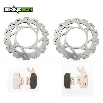 BIKINGBOY Front Brake Discs Rotors Disks Pads King Quad LT-A 450 07-10 LT-A 700 05 06 07 LTA 750 08 09 10 11 12 13 14 15 16
BIKINGBOY Front Brake Discs Rotors Disks Pads King Quad LT-A 450 07-10 LT-A 700 05 06 07 LTA 750 08 09 10 11 12 13 14 15 16